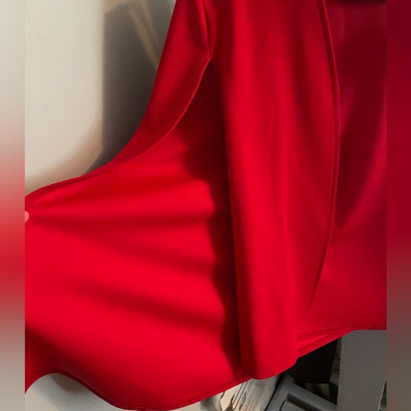 Red cape blazer - Picture 3 of 7